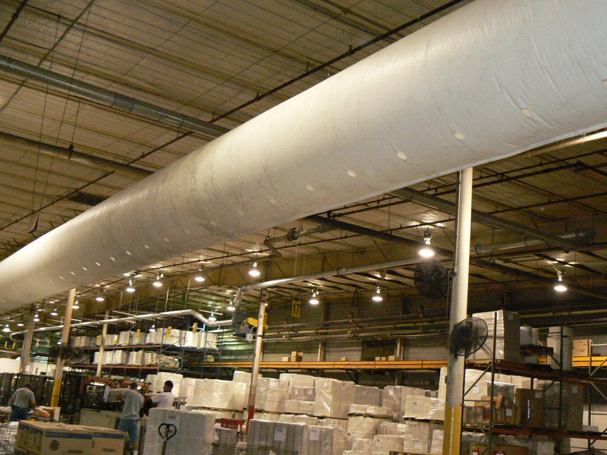 Fabric Duct Work King Bag Manufacturing