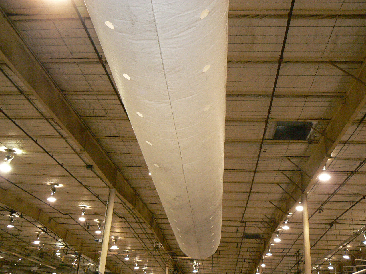 2 rows of 2” holes detail 2 rows of 2” holes detail